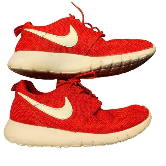 Nike Red Roshe Shoes   - Picture 1 of 9